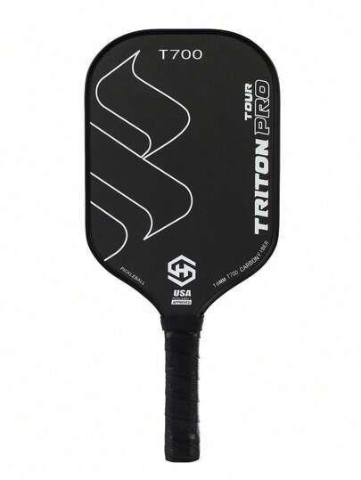 A Carbon Fiber T700 Pickleball With The Latest Design For 2025,16MM T700 CARBON FIBER,Multiple Color Options, Matte Surface Treatment.