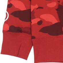 A Bathing Ape (BAPE) Men's Shark Full-Zip Hoodie – Iconic Camo Series, Multi-Color Options Available - 紅色 - 查看 5