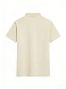 Set de 3 camisas polo de verano versátiles y de moda para hombres, camisetas transpirables y cómodas de manga corta, camisas polo casuales y de negocios, camisetas deportivas de exterior que absorben la humedad - Multicolor - Ver 4