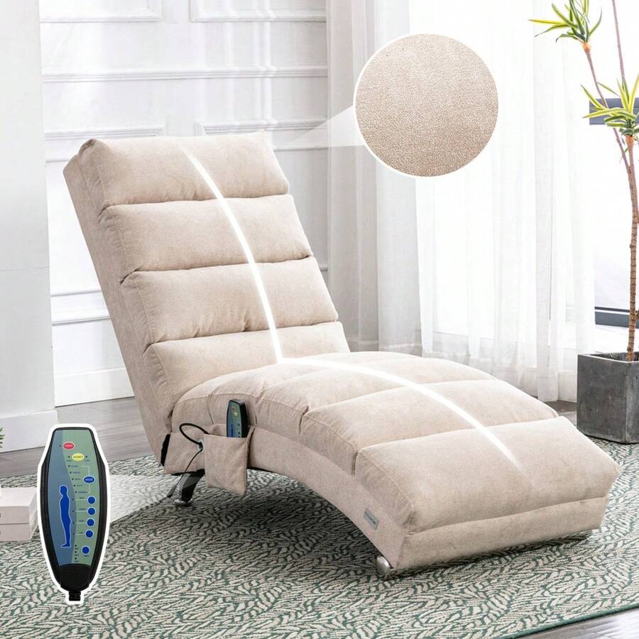 Patio Sofas - Beige + Linen + Foam - View 1