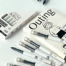 INS风格高品质速干中性笔，适用于考试和作业。TacoTaco液体墨水走珠笔，办公学习文具。 - 長方形 - 查看 9