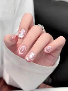 1 Set Strong Magnet Nail Art Tools, Can Attract To Create Cat Eye Nail Effect, Round Powerful Magnetic Nail Art Accessories - Multicolor - View 3