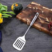 OneBag Stainless Steel Kitchen Utensil Set Turner Ladle Colander Cooking Tools - Silver - View 7
