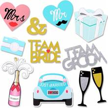 Creative Photo Booth Props, Fun Wedding Photography Accessories, Party Game Decorations - View 2