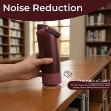 Black Cherry Pendant And 2 Silicone Bottle Sleeves Suitable For 24/30/32/40oz Water Bottles, Perfect Water Bottle Accessory Set - Burgundy - View 10