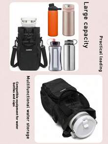 SANNE Portador aislado portátil para botellas de agua - Multicolor - Ver 7