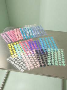 MINKOJA 400pcs Acne Pimple Patch, Cute Soft Color, Colorful Heart Stickers, For Protecting, Repairing, Removing Acne Marks And Covering Pimples, Suitable For Party, Photo Props - Multicolor - View 2