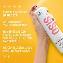 Schwarzkopf Osis+ Protective Spray 300ml Spray – Heat Protectant And Anti-Frizz Spray For Hair. Protects Against Heat From Straighteners And Hairdryers While Maintaining Softness And Shine. ✅ 24/72h Delivery To Mainland Spain | Beauty Explosion | Your Beauty And Makeup Store – Unleash Your Best Self - 300毫升 - 查看 4