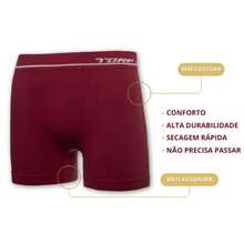 Kit 5 Cuecas Boxer Daily Torp Sem Costura - 8014/8015 - Preto / Azul noite - Visão 3