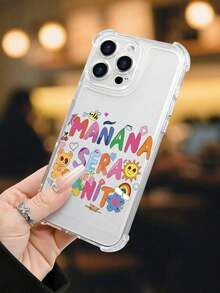 Funda para  con el eslogan  (Mañana será mejor) y esquinas reforzadas para proteger contra impactos. Compatible con los modelos  17/AIR/XSMAX/XR/11/12/13/14/15/16E/Pro/Promax/PLUS/MINI y con las series  S, A, M, F y NOTE. Serie G/E, Transsion HOT/SMART/SPARK/NOTE, Redmi/POCO/NOTE, Honor 400/Play/X, OPPO Reno/REALME/A. Funda para teléfono fabricada en TPU, a prueba de golpes, resistente a las caídas y a las manchas. Ideal para uso personal o como regalo, perfecta para San Valentín, Acción de Gracias, Halloween, Navidad, Año Nuevo y todas las ocasiones festivas. teléfonos móviles, bolsos, accesorios para móviles, fundas para teléfonos, decoración de interiores, accesorios, fundas transparentes para teléfonos, verano, correas para teléfonos, fundas para teléfonos de hombre, fundas negras para teléfonos, fundas rosas para teléfonos, fundas para teléfonos de hombre, fundas para teléfonos de mujer, protección para teléfonos móviles, accesorios de playa, productos de fresa, fundas protectoras - Estilo (1 pieza) - Ver 3