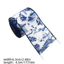 1Roll 5 Yards Flower Embroidered Webbing Sewing Lace Ribbon DIY Craft Clothing Accessories, - Multicolor - View 13
