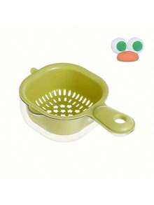 可爱鸭嘴双层蔬菜清洗篮，带提手 - 厨房必备蔬菜篮 - 均碼 - 查看 8