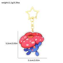 pocket monsters 10 móc khóa acrylic hình Pokemon ngẫu nhiên, móc khóa hoạt hình anime, phụ kiện ba lô - Nhiều màu - Xem 8