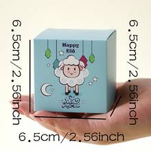 Hộp quà hoạt hình Eid Al-Adha (6/12/18/24 chiếc), hộp đựng kẹo lễ hội Hồi giáo, hộp quà lưu niệm Eid Al-Adha (hộp rỗng) - Phong cách ngẫu nhiên - Xem 11