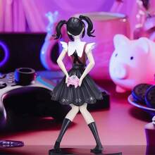 1pc Anime Figure - Collector's Edition PVC Posable Doll Statue, Featuring Cute Anime Girl Ame Design, Adorable Desktop Decor, Perfect Gift For Anime Fans, Compatible With Anime Photography Backdrop - Adorable Pose, Exquisite Outfit And Vivid Expression - Handcrafted Anime-Style Figure - Multicolor - View 2