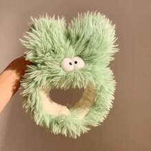 1pc Women's Soft Warm Fleece Headband With Cute Bow Animal Design Beach Accessories Summer Outfits - Multicolor - View 16
