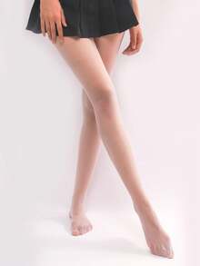 1双女士性感天鹅绒连裤袜 - 彩色 - 查看 33