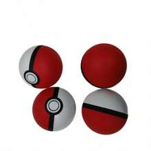 1pc Poké Ball, Handmade Transformable Miniature Ball, Slight Defects, Poké Ball Model, Anime Figure, Pocket Monster Pet, Cute Doll, Birthday Gift - Multicolor - View 9