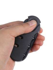 Heavy-Duty Black Luggage Lock With Combination Lock - Secure Travel Lock, Suitable For Suitcases, Backpacks, Handbags - Anti-Theft, Anti-Slip - Black - View 3