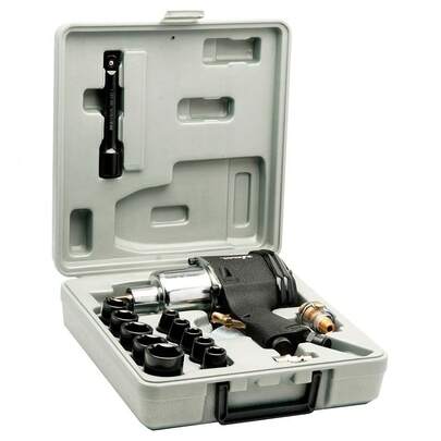 CHAVE IMPACTO PNEUMATICA WAFT 1/2" 67KGF 14PECAS 6183