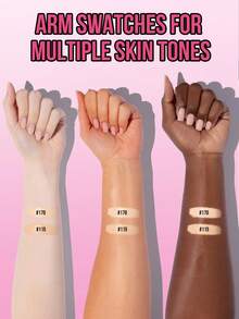 MISSLYN-Hot Shot遮瑕笔，遮瑕膏，液体遮瑕膏，均匀肤色，打造自然妆效，蕴含光反射色素和保湿复合物，多用途遮瑕膏，质地轻盈，高遮瑕力，保湿，提亮肤色，防水，持久不脱妆 - #170 - 查看 8