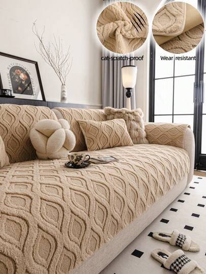 1 chiếc vỏ đệm sofa cao cấp, sang trọng với đường viền tinh tế, kiểu dáng Châu Âu và Mỹ, chống trượt, chống bụi, chống trầy xước do mèo, mềm mại và nhạy cảm, bảo vệ sofa, có thể giặt máy, không biến dạng, chống phai màu, bền, thân thiện với thú cưng, trang trí cho phòng khách, phòng ngủ, văn phòng, câu lạc bộ, tiệc tùng, phù hợp với sofa 1-4 chỗ ngồi, sofa hình chữ L.