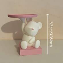 1 Khay hình gấu Bắc Cực, khay dễ thương và ngộ nghĩnh, có thể để những vật dụng nhỏ lên trên, thích hợp cho phòng làm việc. - Nhiều màu - Xem 3