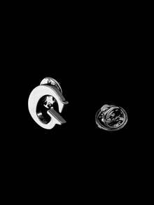 1 chiếc ghim cài áo chữ cái A-Z 26 kiểu bằng thép không gỉ 301 màu bạc, ghim cài chống trượt unisex, thích hợp cho nam giới đeo hàng ngày, quà tặng Ngày của Mẹ, Ngày Valentine, Lễ Phục Sinh, Ramadan, Giáng Sinh, Halloween - trâm - Xem 18