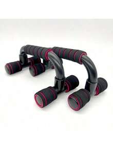 2pcs Unisex Non-Slip Foam Push-Up Bars, Suitable For Gym, Sports, Home Training, Abdominal Training Wheel, Ab Roller, Home Gym - Multicolor - View 8