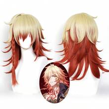 Tóc giả cosplay Yewell, phụ kiện đội đầu nhập vai, dòng sản phẩm hàng ngày, phụ kiện cosplay Nhật Bản đa dạng kiểu dáng, phù hợp cho các buổi tiệc riêng, nhập vai hàng ngày và Halloween. - Tóc vàng ombre - Xem 1