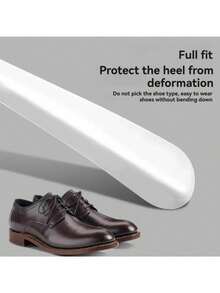 1/2 piezas Calzador de acero inoxidable de 30cm/42cm, sin necesidad de doblarse para ponerse los zapatos, especialmente adecuado para personas de mediana edad y mayores - Talla única - Ver 8