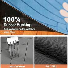 Quick Drying Absorbent Pet Feeding Mat Suitable For Dogs And Cats, Non-Slip Rubber Bottom, Dark Polyester Surface, Perfect For Indoor Use - Dark Grey - View 10