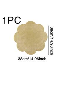 1/4/6 tấm lót bàn bằng nhựa PVC mạ vàng họa tiết hoa, cách nhiệt, chống trượt, thích hợp trang trí cho khách sạn, nhà hàng, tiệc cưới, ngày lễ tình nhân, các dịp lễ hội, dã ngoại, tiệc sinh nhật. - Nhiều màu - Xem 10