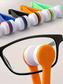 1 Pair Upgraded Soft Eyeglasses Ear Pads, Non-Slip Knitted Eyeglasses Clips, Comfortable Eyeglasses Sleeves, Eyeglasses Ear Pads And Non-Slip Rear Clips - View 8