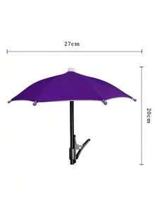 1 chiếc dù che nắng mini cầm tay cho điện thoại, tấm che nắng gấp gọn cho điện thoại, ô che nắng cho điện thoại, Kindle, thiết bị định vị, chống chói và tia UV, bảo vệ điện thoại khỏi mưa và nắng, chặn phản chiếu màn hình, vật dụng cần thiết khi đi du lịch, ô dù. - Mẫu mới - Xem 17
