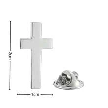 High-End Men's And Women's Brooches, Fashionable Multi-Color Cross Lapel Pins, Business Suit Lapel Pins, Simple Anti-Exposure Pins, Shoe And Apparel Accessories - Multicolor - View 4