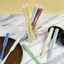 Silicone Makeup Depilation Scraper, Non-Stick Hair Removal Stick, Body Wax Applicator Spatula - Multicolor - View 4