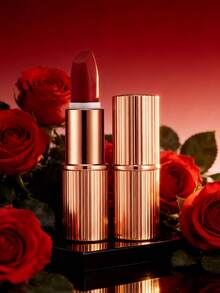 Charlotte Tilbury 旅行套装 - 无畏：哑光红色唇膏 - 吻痕 - 查看 5