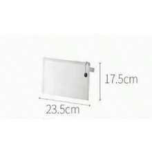 1/5/10/20 Pezzi Buste Trasparenti per Documenti, Disponibili in Tre Misure, Dimensioni A4/A5/A6. 1 Confezione, Misure S/M/L. Buste con Cerniera per Documenti, Borse Organizer per Giocattoli Puzzle, Borse per Matite, Cartelline, Borse per Cancelleria da Ufficio, Borse Regalo, Forniture per il Ritorno a Scuola, Forniture Scolastiche. - Bianco - Visualizzare 16