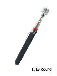 1pc Retractable Magnet Pickup Tool 2/5/8LB/10lb Precision Telescopic Adjustable Pickup Pen Orange Picking Up Small Pieces Strong Magnetic Suction Rod - A - View 11