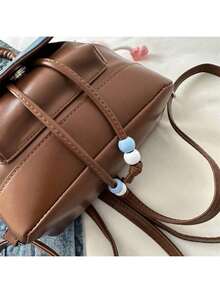 Mochilas de moda para mujer - Marrón - Ver 6