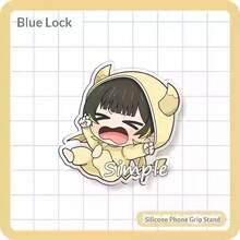 BULE LOCK-蓝色锁扣手机气垫支架 - 免提手机支架 - 最实用的动漫周边 - 动漫迷追剧必备 - 史迪奇玩具 - 旅行玩具 - 课堂减压玩具 - 迷你洗澡玩具 - 圣诞文具减压球 - 生日礼物 - 圣诞礼物 - 万圣节礼物 - 平安夜礼物 - 完美礼物 - 礼品 - 玩具 - 游戏（图片上的“简易”水印仅用于展示，实际产品颜色更鲜艳且无水印） - 彩色 - 查看 4