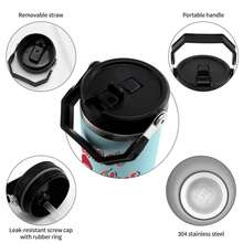 30oz  SUMMER Stanley Style Tumbler Wrapped Graffiti SGRHO Mug - 白色 - 查看 8