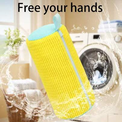 High-Efficiency Shoe Cleaning Wash Bag For Daily Home Use, Perfect For Office Workers And Busy Professionals, Saves Time And Effort, Designed For Washing Shoes In Machines, Portable Storage Organizer, Lightweight Mesh Design, Quick-Dry Laundry Protection, Convenient Household Essential For All Shoe Types