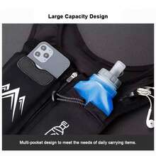 Team Training Vest - Black - View 7