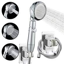 Bộ vòi sen cầm tay áp lực cao kèm giá treo tường bằng nhựa - Bộ vòi sen đa chức năng 2 mảnh có thể điều chỉnh với ống dẫn nước dài 59 inch, chế độ phun tiết kiệm nước và mạnh mẽ cho trải nghiệm tắm tuyệt vời nhất. - Mô hình phổ quát - Xem 2