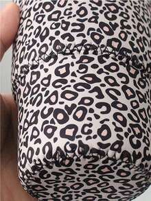 1个豹纹杯套，可重复使用冰咖啡杯套，杯套，冷饮隔热套，氯丁橡胶杯托，冷热饮隔热套，咖啡旅行杯 - 彩色 - 查看 2