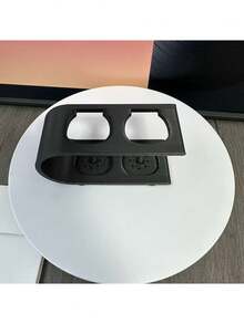 1个牙刷架，3D打印电动牙刷桌面收纳架，浴室梳妆台整理架，创意置物架带排水孔，防止残留物堵塞充电口，适用于浴室、宿舍等场所。 - 彩色 - 查看 10