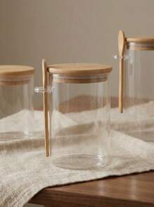 Cirelle 1个塑料密封容器，可作调料罐、燕麦杯、沙拉杯、燕麦罐，带盖和勺子 - 也适用于奇亚籽、酸奶、布丁、沙拉、麦片 - 厨房收纳 - 家居整理和礼品 - 彩色 - 查看 7