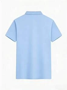 Bộ 3 áo polo nam thời trang đa năng mùa hè, áo tay ngắn thoáng khí thoải mái, áo polo công sở thường ngày, áo thun thấm hút mồ hôi thể thao ngoài trời. - Nhiều màu - Xem 3